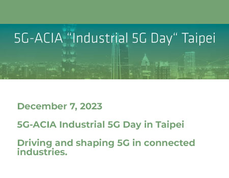 5G-ACIA Industrial 5G Day