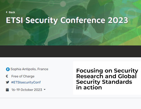 3GPP to feature in the ETSI Security week